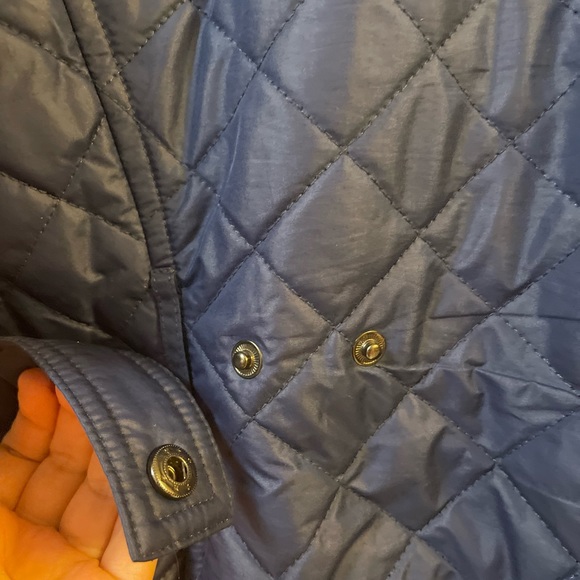 Michael Kors Navy Quilted Jacket - Sz Small - Picture 6 of 9